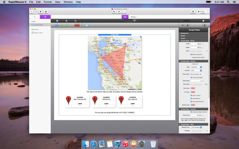 Google Maps screenshot