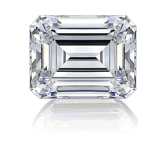 Diamond Shape Emerald Cut