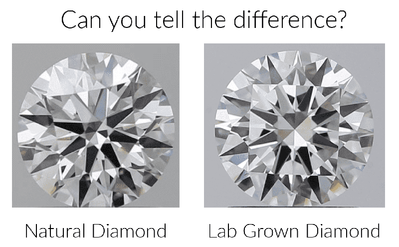 difference between lab grown diamond and natural diamond