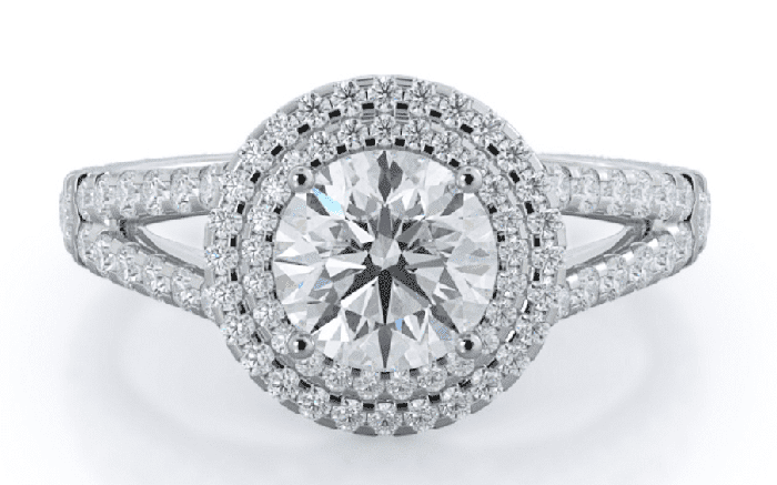 The Split Shank Enagement Ring Style