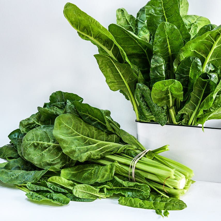 50+ Perpetual Spinach Swiss Chard Seeds - Non-GMO, Fresh For Gardens (Red & Yellow Stalks)