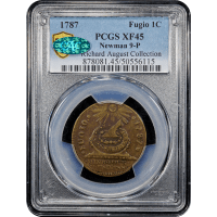 1787 Fugio Cent (1c) Newman 9-P SLAB Image