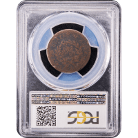 1793 Wreath Cent (1c) Lettered Edge Reverse Slab Image