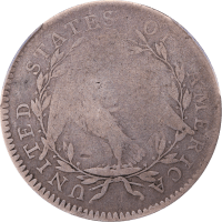 1794 Flowing Hair Half Dollar (50c) O-105a Reverse Image