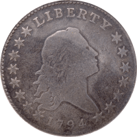 1794 Flowing Hair Half Dollar (50c) Obverse Image