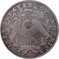 1794 Flowing Hair Half Dollar (50c) Reverse Image