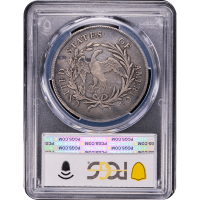 1795 Draped Bust Dollar ($1) Off-Center Reverse Slab Image