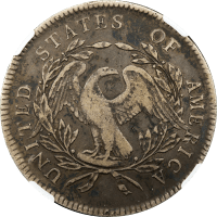 1795 Flowing Hair Dollar ($1) 3 Leaves Reverse Image