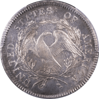 1795 Flowing Hair Dollar ($1) 3 Leaves Reverse Image
