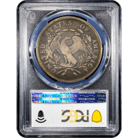 1795 Flowing Hair Dollar ($1) BB-27 Reverse Slab Image