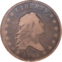1795 Flowing Hair Half Dollar (50c) OBVERSE Image