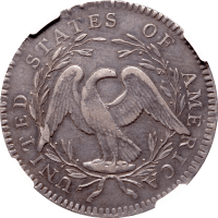 1795 Flowing Hair Half Dollar (50c) Reverse Image