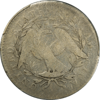 1795 Flowing Hair Half Dollar (50c) Reverse Image