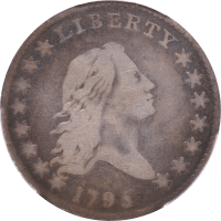 1795 Flowing Hair Half Dollar (50c) Obverse Image