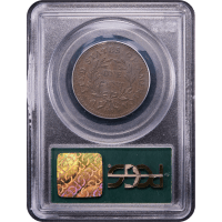 1795 Liberty Cap Large Cent (1c) Plain Edge OGH Reverse Slab Image
