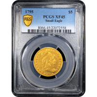 1795 Turban Gold Half Eagle ($5) Small Eagle SLAB Image