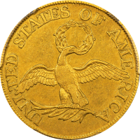 1795 Turban Gold Half Eagle ($5) Small Eagle REVERSE Image