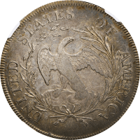 1796 Draped Bust Dollar ($1) Small Date Large Letters REVERSE Image