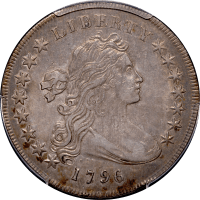 1796 Draped Bust Dollar ($1) Small Date Large Letters Obverse Image