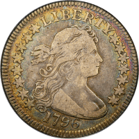 1796 Draped Bust Quarter (25c) Obverse Image