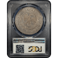 1797 Draped Bust Dollar ($1) 9x7 Stars Large Letters Reverse Slab Image