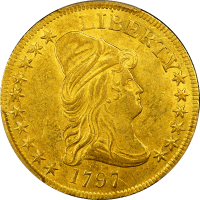 1797 Draped Bust Gold Eagle ($10) Obverse Image