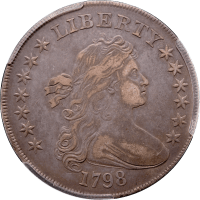 1798 Draped Bust Dollar ($1) BB-123 OBVERSE Image