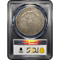 1798 Draped Bust Dollar ($1) Large Eagle Reverse Slab Image