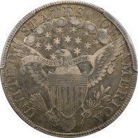 1799 Draped Bust Dollar ($1) BB-157 REVERSE Image