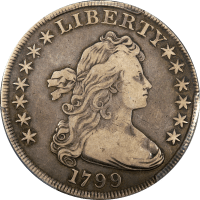 1799 Draped Bust Dollar ($1) BB-169 OBVERSE Image