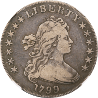 1799 Draped Bust Dollar ($1) Obverse Image
