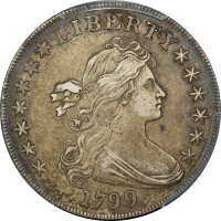 1799 Draped Bust Dollar ($1) OBVERSE Image
