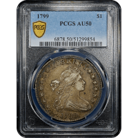 1799 Draped Bust Dollar ($1) SLAB Image