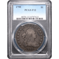 1799 Draped Bust Dollar ($1) Obverse Slab Image