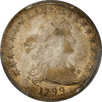 1799 Draped Bust Dollar ($1) Obverse Image