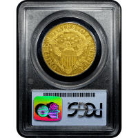 1799 Draped Bust Gold Eagle ($10) Large Stars Obverse  Reverse Slab Image