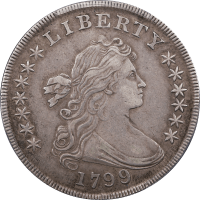 1799/8 Draped Bust Dollar ($1) Obverse Image
