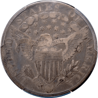1800 Draped Bust Dollar ($1) 12 Arrows Reverse Image