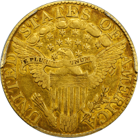 1800 Draped Bust Gold Half Eagle ($5) REVERSE Image