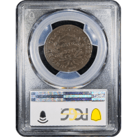 1800 Draped Bust Large Cent (1c) S-197 Reverse Slab Image