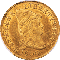 1800 Turban Head Gold Eagle ($10) Obverse Image