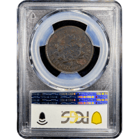 1801 Draped Bust Large Cent (1c) 3 Errors Reverse Reverse Slab Image