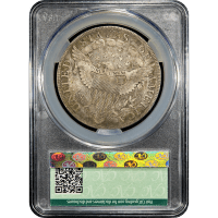 1802 Draped Bust Dollar ($1) Wide Date Reverse Slab Image