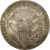 1802 Draped Bust Dollar ($1) Wide Date Reverse Image