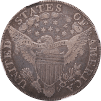 1803 Draped Bust Dollar ($1) Large 3 REVERSE Image