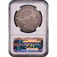 1803 Draped Bust Dollar ($1) Large 3 Reverse Slab Image