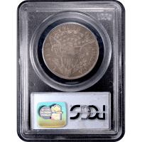 1803 Large 3 Draped Bust Half Dollar (50c) Reverse Slab Image