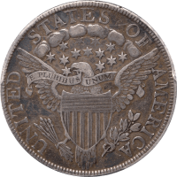 1803 Large 3 Draped Bust Half Dollar (50c) Reverse Image