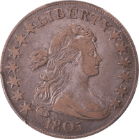 1805 Draped Bust Half Dollar (50c) Obverse Image