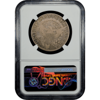 1806 Draped Bust Half Dollar (50c) Pointed 6, Stem SLAB Image